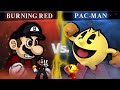 MUGEN AI BATTLE Burning Red Vs Pac Man