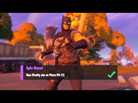 Use Firefly Jar at Pizza Pit (1) - Fortnite Week 8 Epic Quests