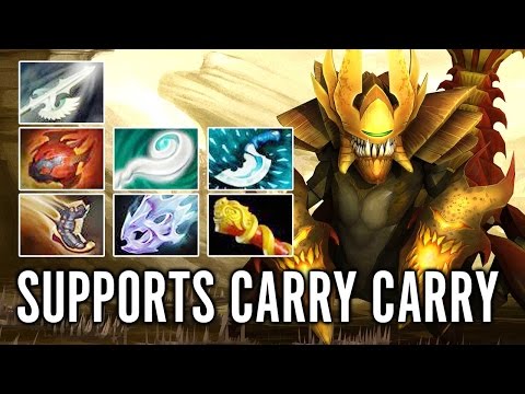 MidOne + Puppey Support Heros Carry Singsing and Gorgc - Secret.Singsing?