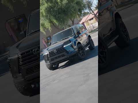 Lexus GX550 with new @VossenWheels HF6-4 - #lexus #vossen #battlebornoffroad #wheels #gx550 #gx