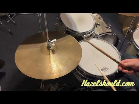 Vintage Zildjian 1960s Paper Thin Hihats 15” 846 886 grams