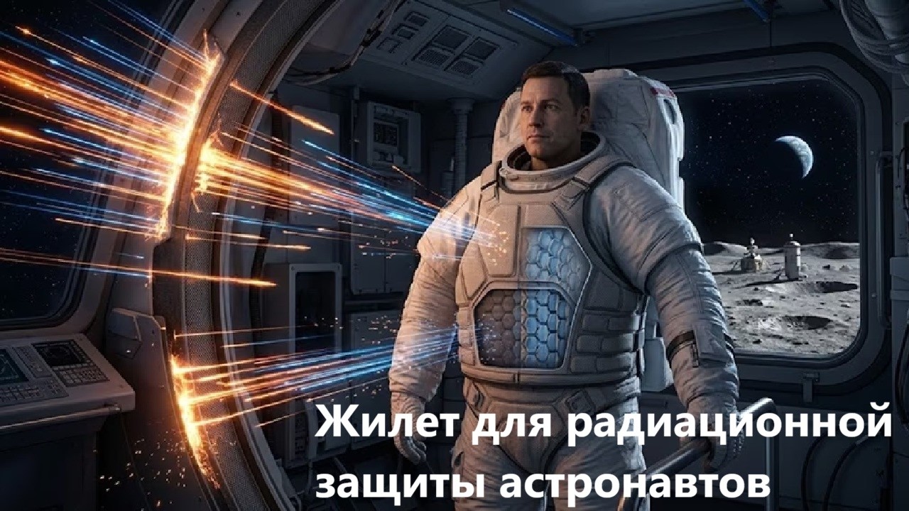 Жилет для радиационной защиты астронавтов