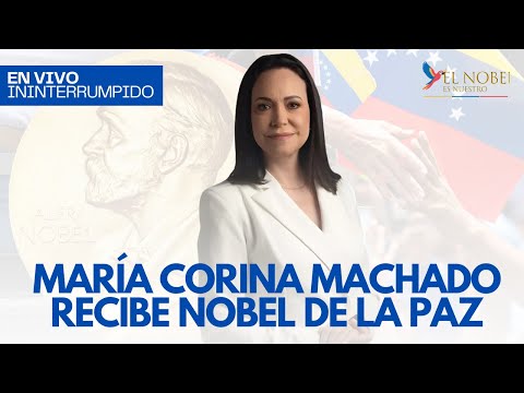 EN VIVO | Entrega del Premio Nobel de la Paz a María Corina Machado desde Oslo #Venezuela