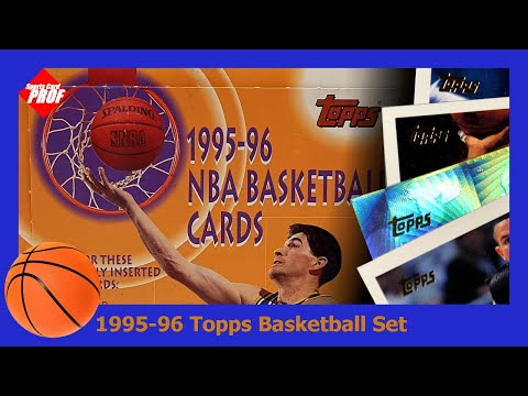 1995-96 Topps Basketball Cards and Inserts