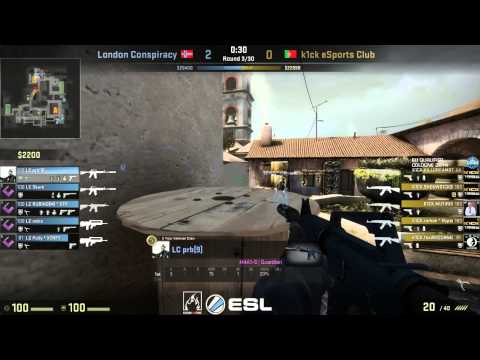 ESL One Cologne 2014 European Finals - LC vs. k1ck (Map 1 - de_inferno)