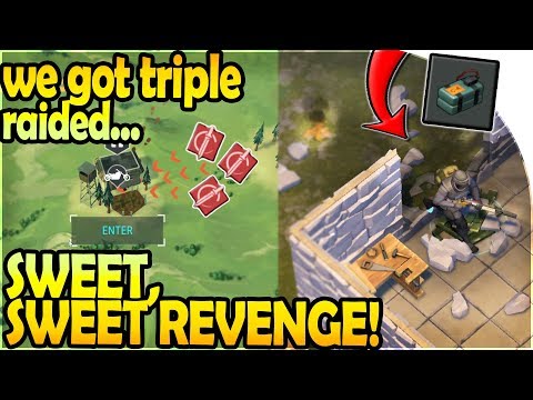 WE GOT *TRIPLE* RAIDED... (GETTING OUR REVENGE) - Last Day on Earth Survival Update 1.9.7
