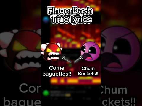 FingerDash lyrics #gd #geometrydash #gdlevels #gd22