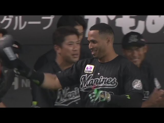 【9回表】マリーンズ・マーティン スタンド中段へ突き刺さる第24号ソロホームラン!! 2020/9/29 F-M