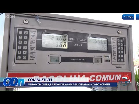 Mesmo com queda, gasolina do Piauí é a mais cara do Nordeste 27 12 2021