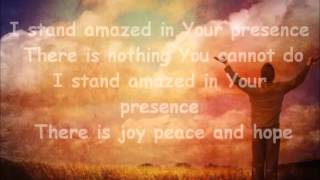 I STAND AMAZED - Sinach with lyrics