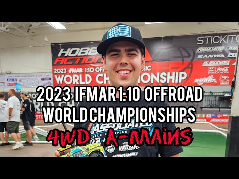Greatest Offroad RC Race of All Time! 2023 IFMAR 1/10 World Championships 4wd Buggy Triple A-mains