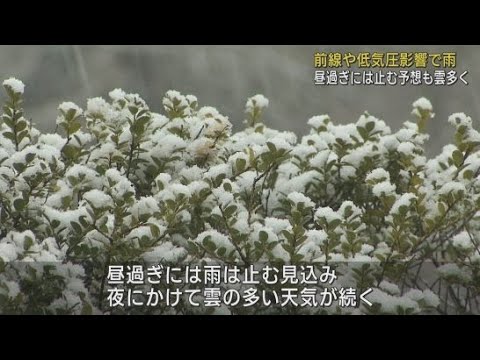 YouTube Video 静岡県内４日朝は低気圧の影響で雨、山間部では雪最低気温は３月中旬から下旬並み