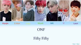 ONF - Fifty Fifty  [HAN|ROM|ENG Color Coded Lyrics]