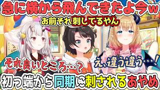 良い所を言い合う筈がいきなりお嬢を刺し始めるちょこ先にツッコミが止まらない【百鬼あやめ/ホロライブ切り抜き】