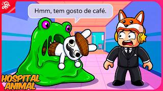 O MONSTRO SLIME APARECEU E ENGOLIU MEUS PACIENTES (Hospital de animais)