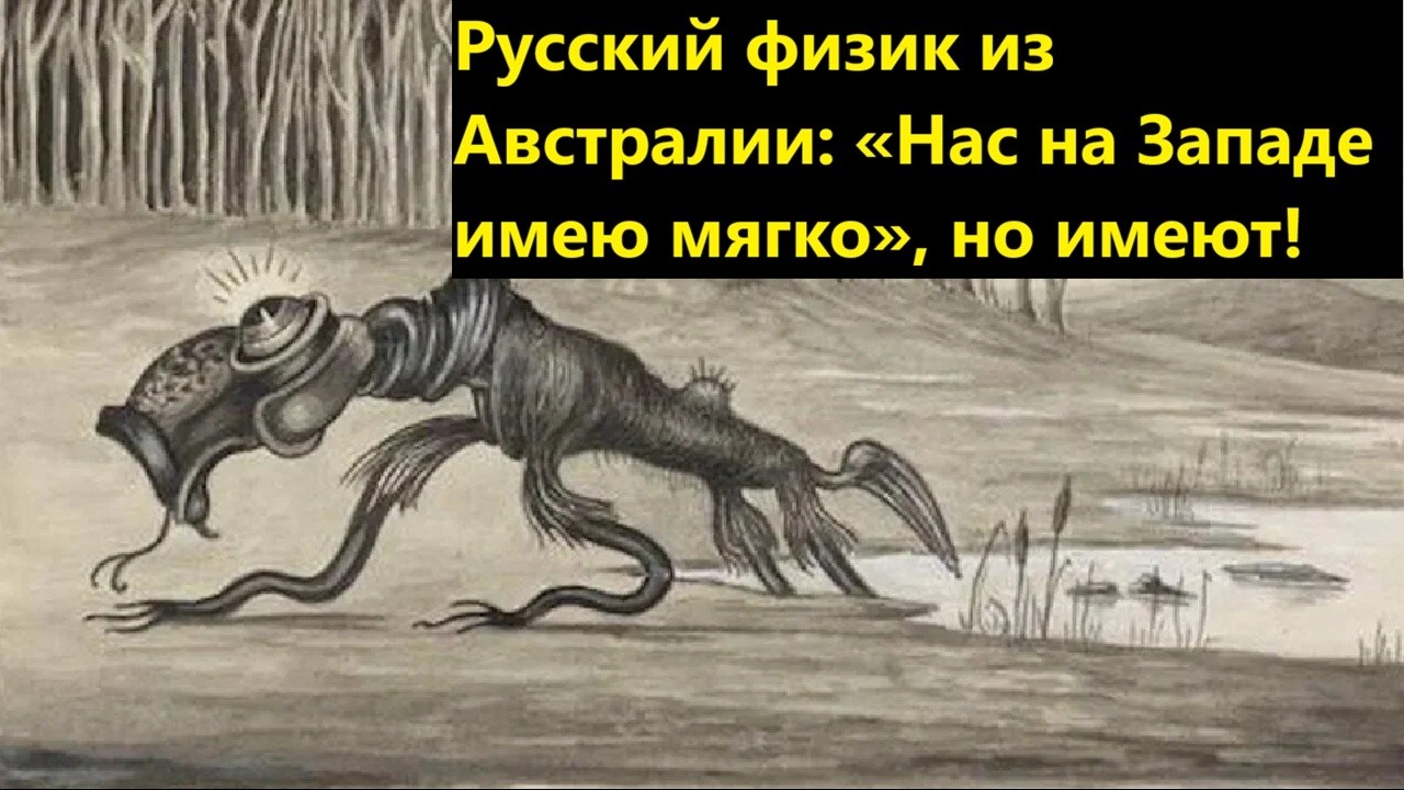 Русский физик из Австралии «Нас на Западе имею мягко», но имеют!