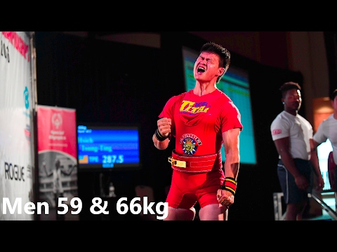 Men, 59 & 66 kg - World Open Powerlifting Championships 2016