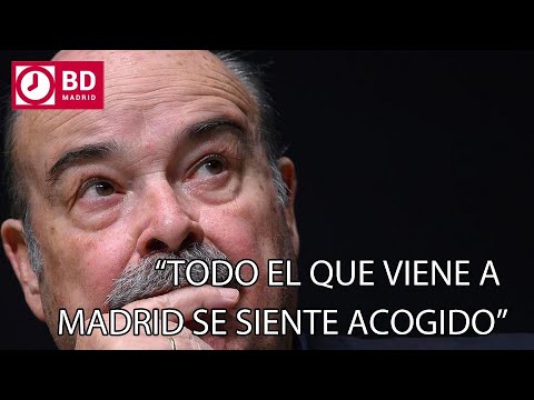 Resines: “Todo el que viene a Madrid es bien acogido”