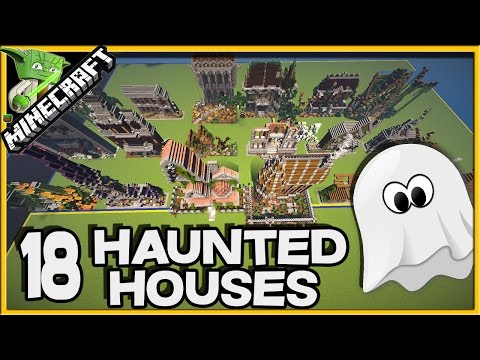 andyisyoda - 18 Haunted Houses in Minecraft!!!!