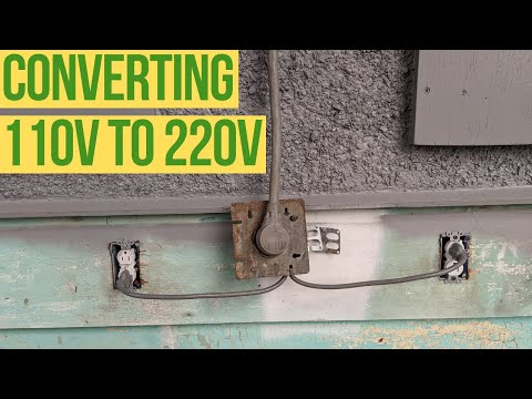 How TO CONVERT 110V TO 110-220V In minutes