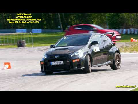 SADLIK Konrad - TOYOTA GR YARIS - RGC Puchar Wiosny Toru Kielce 2024 SuperOES Tor Kielce 01-05-2024