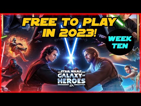 Week 10 F2P SWGOH Farming in 2023 - The GRIND is Very, Very Real...
