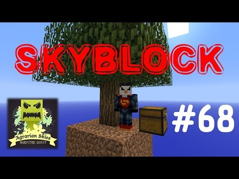 Agrarian Skies Skyblock #68 - Well of Suffering - Hardcore Quests