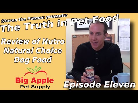 Review of Nutro Natural Choice Dog Food - Ep11 of Steven the Pet Man: The Truth in Pet Food