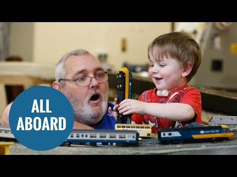 Terminally-ill tot has dying wish of owning real-life train set come true