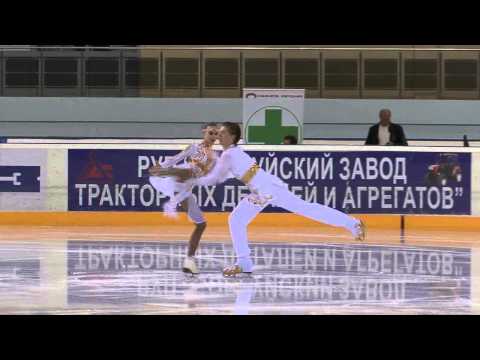 1 K. KAUNATSKAIA / Y. LUKOUSKI (BLR) - ISU JGP Minsk 2013 Junior Ice Dance Free Dance