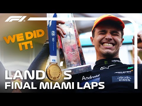 Experience Lando Norris' Final Lap IN FULL! | 2024 Miami Grand Prix