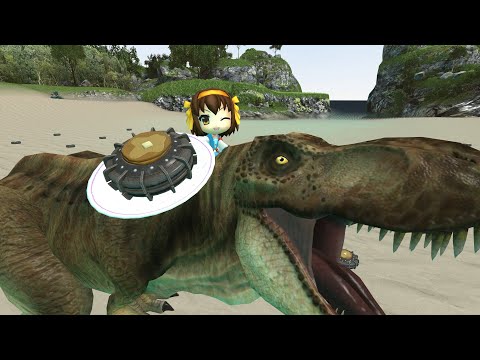 [SFM] Godzilla and T-Rex and PANCAKE MINES?!