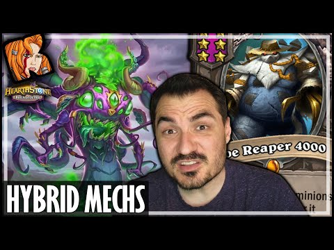 HYBRID MECHS IS A THING?? - Hearthstone Battlegrounds