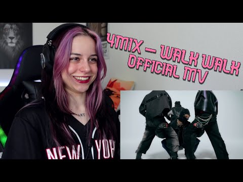 THIS IS WHAT I LIVE FOR!! // Reacting to 4MIX - WALK WALK l Official MV (Exclusive Dance)