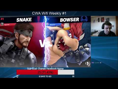 CWA Wifi Weekly 01 - Grim (Snake, Terry) vs Blastoy (Bowser) Losers Round 2