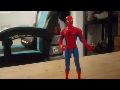 Spider-Man meets Sonic and Luke Skywalker