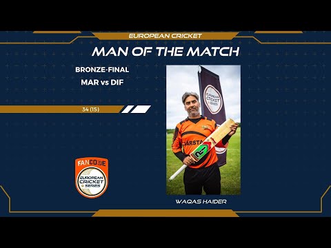 Waqas Haider on song as Marsta win Bronze Final at FanCode ECS Sweden Stockholm