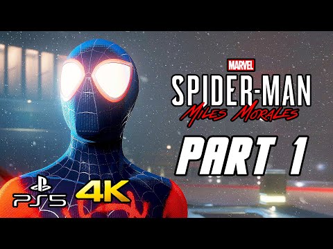 Spider-Man: Miles Morales - PS5 Gameplay Walkthrough Part 1 (4K, No Commentary)