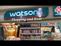 WATSON SHOPPING and HAUL WITH PRICES : Skin care and toiletries shopping at Watsons