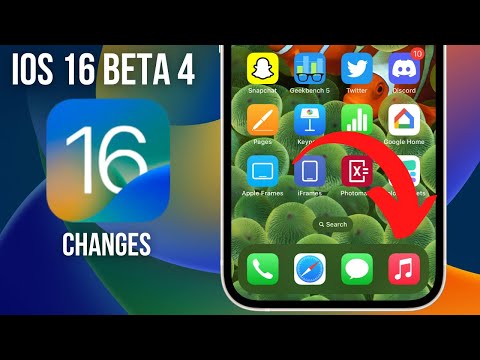 iOS 16 Beta 4 - Whats new