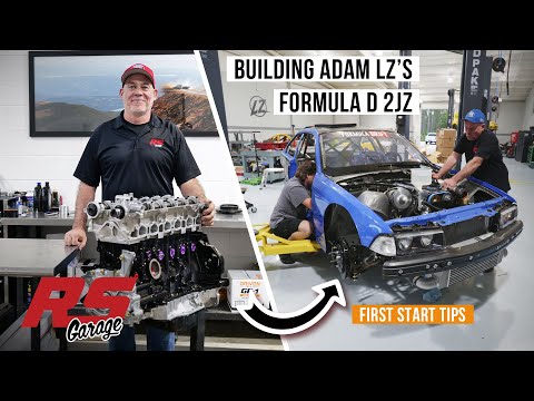 Building Adam LZ's 1,000+ HP Stroker 2JZ Long Block | RS Garage