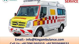 King Ambulance Service in Kurji and Punaichak Patna Available 24 Hours