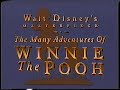Walt Disney Masterpice The Many Adventures Of Winnie The Pooh 19