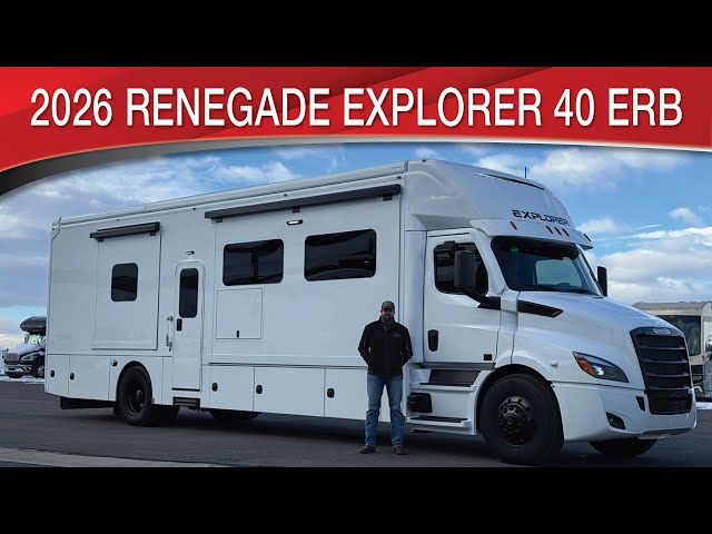 Preview image of 2026 Renegade Explorer 40ERB Built On The 525-Horsepower Cascadia Chassis youtube video