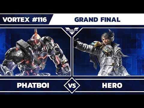 [Vortex #116] Hit Box | Phatb0i (Jack-8) vs BBM | HERO (Lars) [L] - Grand Finals - TEKKEN 8