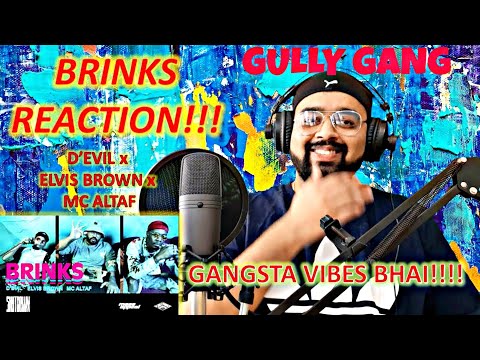 BRINKS REACTION | D’EVIL, ELVIS BROWN, MC ALTAF | SHUTDOWN | BROWN BOY REACTS REVIEW
