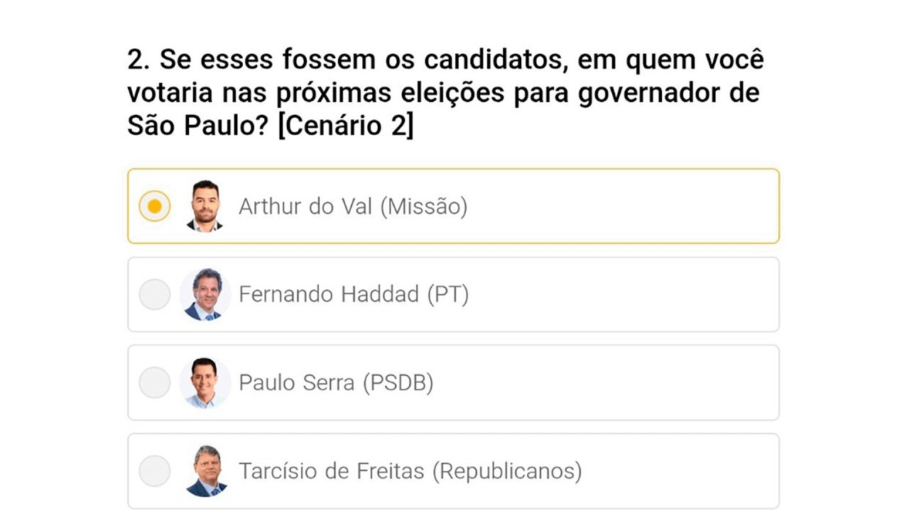 VOU SER CANDIDATO A GOVERNO EM 2026