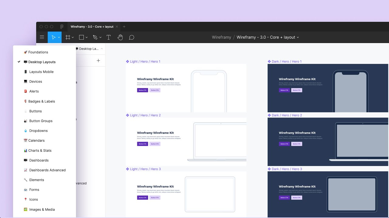 Figma’s Fastest and Most Powerful Wireframing Kit - Wireframy 3.0
