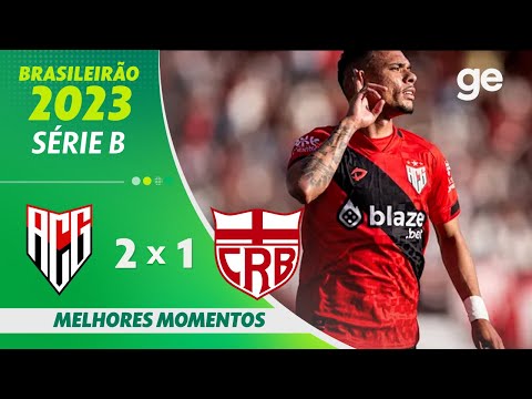Gols e lances de Atlético-GO x CRB