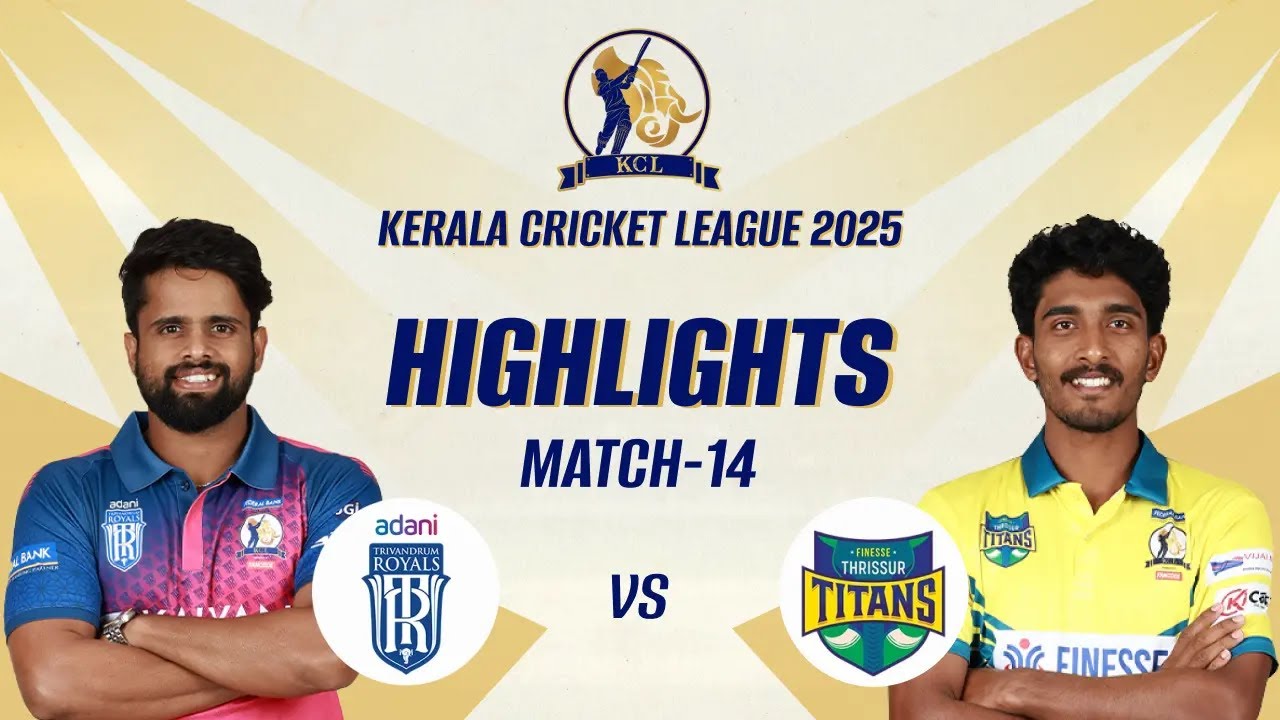 Adani Trivandrum Royals VS Thrissur Titans